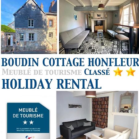 Boudin Cottage Honfleur Esterno foto